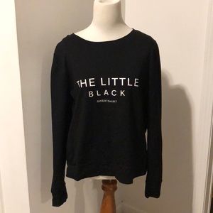 Banana Republic “The Little Black Sweatshirt”